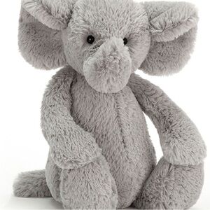 Jellycat Bashful Elephant 8” Plush New without Tag - NWOT.